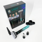 Електробритва 3 в 1 VGR V-625 Акумуляторний триммер для носа, вух, тіла та брів з підставкою. Зображення №15