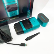 Электробритва-шейвер для бороды и лица VGR V-307 GREEN металлический корпус. Изображение №9