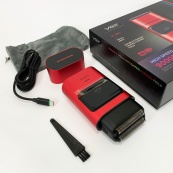 Электробритва-шейвер для бороды и лица VGR V-307 RED металлический корпус. Изображение №2
