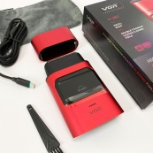 Электробритва-шейвер для бороды и лица VGR V-307 RED металлический корпус. Изображение №14