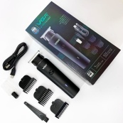 Акумуляторний триммер для стрижки волосся VGR V-933, Тример набір для стрижки волосся та для гоління. Зображення №3