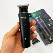 Акумуляторний триммер для стрижки волосся VGR V-933, Тример набір для стрижки волосся та для гоління. Зображення №6