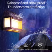 Ліхтар вольфрамова лампа на сонячній батареї 999-38W, датчик руху, АКБ 18650. Зображення №2