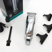 Машинка для стрижки волос аккумуляторная VGR V-071 триммер для бороды и усов, окантовочная машинка. Изображение №11