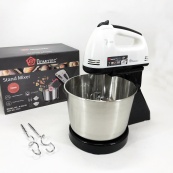 Миксер стационарный с металлической чашей Domotec R6637W Кухонный электрический на 250 Вт 7 скоростей. Изображение №12