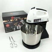 Миксер стационарный с металлической чашей Domotec R6637W Кухонный электрический на 250 Вт 7 скоростей. Изображение №13