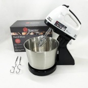 Миксер стационарный с металлической чашей Domotec R6637W Кухонный электрический на 250 Вт 7 скоростей. Изображение №14