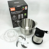 Подрібнювач RAF R.7031 настільний електричний блендер-чоппер 3 л 1000 Вт, Кухонний блендер для овочів. Зображення №2