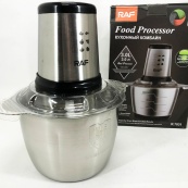 Подрібнювач RAF R.7031 настільний електричний блендер-чоппер 3 л 1000 Вт, Кухонний блендер для овочів. Зображення №10