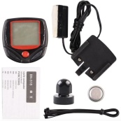 Велокомп'ютер SunDING SD-548B одометр спідометр 15 функцій. Зображення №4