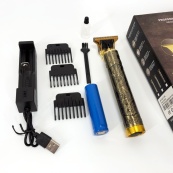 Професійна акумуляторна машинка-триммер для стрижки волосся, бороди, вусів WS-T88, бездротова. Зображення №2