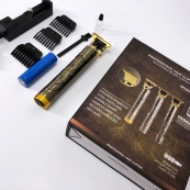 Професійна акумуляторна машинка-триммер для стрижки волосся, бороди, вусів WS-T88, бездротова. Зображення №6