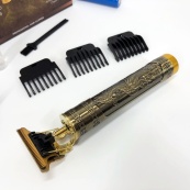 Професійна акумуляторна машинка-триммер для стрижки волосся, бороди, вусів WS-T88, бездротова. Зображення №8