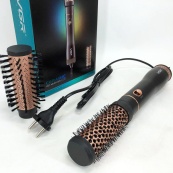 Фен гребінець VGR V-559 для завивки та сушіння волосся керамічне покриття 2 швидкості 2 насадки. Зображення №2 Фен гребінець VGR V-559 для завивки та сушіння волосся керамічне покриття 2 швидкості 2 насадки. Зображення №2