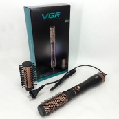 Фен гребінець VGR V-559 для завивки та сушіння волосся керамічне покриття 2 швидкості 2 насадки. Зображення №7 Фен гребінець VGR V-559 для завивки та сушіння волосся керамічне покриття 2 швидкості 2 насадки. Зображення №7