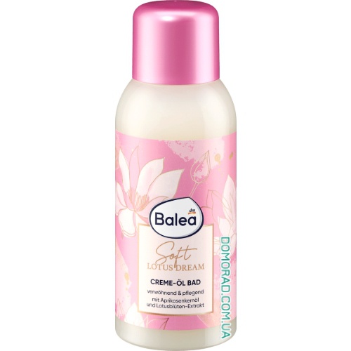 Balea Кремова піна до ванни Soft LOTUS DREAM 500ml Balea Кремова піна до ванни Soft LOTUS DREAM 500ml