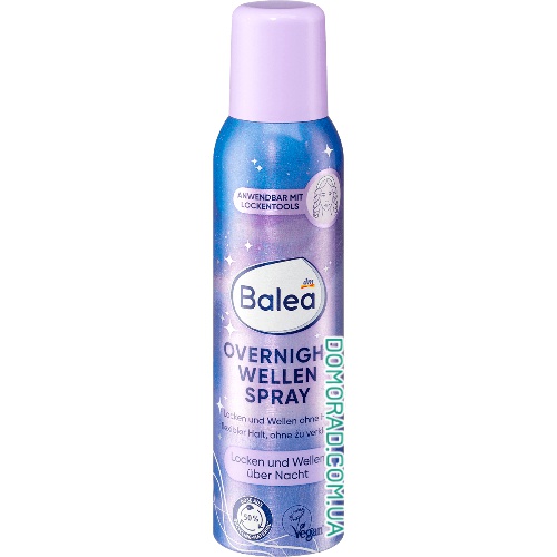 Balea Спрей-фіксатор нічної завивки Overnight Wellenspray 150ml Balea Спрей-фіксатор нічної завивки Overnight Wellenspray 150ml