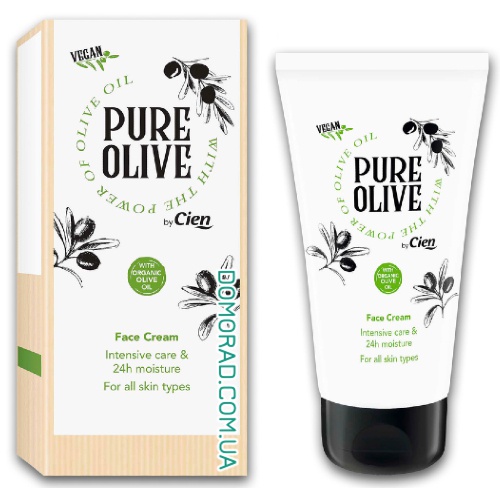 Cien Зволожуючий крем для обличчя Pure Olive 75ml Cien Зволожуючий крем для обличчя Pure Olive 75ml