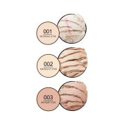 Пудра-хайлайтер для обличчя Flormar Illuminator Powder, 7 г, 01 Morning Star Айворі. Изображение №5