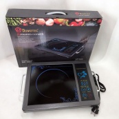 Плита інфрачервона Domotec MS-5842 на 1 конфорку, потужна настільна електроплита, індукційна плита міні. Зображення №6