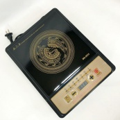 Настільна плита Domotec MS-5833 Однокомфортна Індукційна, електроплита 2000 Вт, плита домашня. Зображення №5 Настільна плита Domotec MS-5833 Однокомфортна Індукційна, електроплита 2000 Вт, плита домашня. Зображення №5