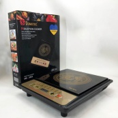 Настільна плита Domotec MS-5833 Однокомфортна Індукційна, електроплита 2000 Вт, плита домашня. Зображення №8 Настільна плита Domotec MS-5833 Однокомфортна Індукційна, електроплита 2000 Вт, плита домашня. Зображення №8