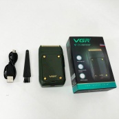 Електробритва портативна VGR V-353 професійна бритва шейвер для гоління триммер. Колір: зелений. Зображення №14 Електробритва портативна VGR V-353 професійна бритва шейвер для гоління триммер. Колір: зелений. Зображення №14
