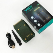 Електробритва портативна VGR V-353 професійна бритва шейвер для гоління триммер. Колір: зелений. Зображення №15 Електробритва портативна VGR V-353 професійна бритва шейвер для гоління триммер. Колір: зелений. Зображення №15