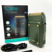 Електробритва портативна VGR V-353 професійна бритва шейвер для гоління триммер. Колір: зелений. Зображення №16 Електробритва портативна VGR V-353 професійна бритва шейвер для гоління триммер. Колір: зелений. Зображення №16