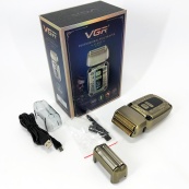 Електробритва VGR V-337 шейвер для вологого та сухого гоління, бритва для бороди, тример механічний. Зображення №10 Електробритва VGR V-337 шейвер для вологого та сухого гоління, бритва для бороди, тример механічний. Зображення №10