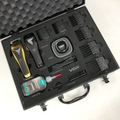 Машинка для стрижки VGR V-015 акумуляторна бездротова професійна 6 насадок. Зображення №11