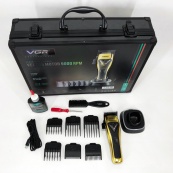 Машинка для стрижки VGR V-015 акумуляторна бездротова професійна 6 насадок. Зображення №20