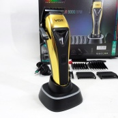 Машинка для стрижки VGR V-015 акумуляторна бездротова професійна 6 насадок. Зображення №24