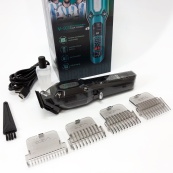 Аккумуляторная машинка для стрижки VGR V-900 с дисплеем, беспроводная для стрижки волос. Цвет: черный. Изображение №7