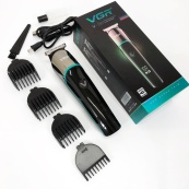 Професійна машинка для стрижки волосся триммер VGR V-291 з насадками, електробритва. Колір: синій. Зображення №8