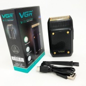 Електробритва чоловіча VGR V-353 професійна бритва шейвер для сухого гоління тример. Колір: чорний. Зображення №14