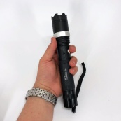 Світлодіодний тактичний ліхтар Police BL-1104 ЗУ 220В + чохол, ліхтар ручний тактичний. Зображення №7 Світлодіодний тактичний ліхтар Police BL-1104 ЗУ 220В + чохол, ліхтар ручний тактичний. Зображення №7