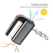 Міксер Domotec R.6664 5 швидкостей, режим Турбо, Міксер електричний 800 Вт. Зображення №5