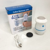 Набір для педикюру Pedi Vac Callus Remover With, універсальна пемза для ніг, шліфування для п'ят. Зображення №8