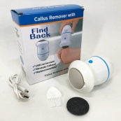 Набір для педикюру Pedi Vac Callus Remover With, універсальна пемза для ніг, шліфування для п'ят. Зображення №13