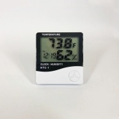 Термогигрометр Generic HTC-1 часы будильник метеостанция, Термометр гигрометр в любом месте. Изображение №7 Термогигрометр Generic HTC-1 часы будильник метеостанция, Термометр гигрометр в любом месте. Изображение №7