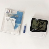 Термогигрометр Generic HTC-1 часы будильник метеостанция, Термометр гигрометр в любом месте. Изображение №10 Термогигрометр Generic HTC-1 часы будильник метеостанция, Термометр гигрометр в любом месте. Изображение №10