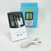 Термометр гігрометр TA 318 з виносним датчиком температури, Домашній гігрометр кімнатний. Зображення №2