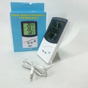 Термометр гігрометр TA 318 з виносним датчиком температури, Домашній гігрометр кімнатний. Зображення №6