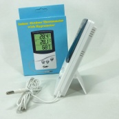 Термометр гігрометр TA 318 з виносним датчиком температури, Домашній гігрометр кімнатний. Зображення №10