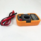 Мультиметр DT-830 LN с подсветкой и звуком ABaTap до 750 В Оранжевый, тестер для измерения напряжения. Изображение №6