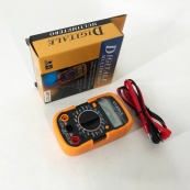 Мультиметр DT-830 LN с подсветкой и звуком ABaTap до 750 В Оранжевый, тестер для измерения напряжения. Изображение №9