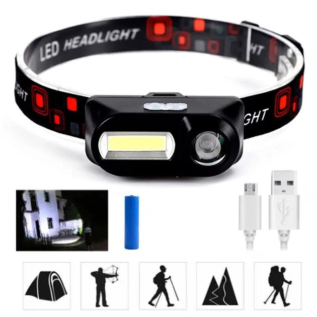 Налобний ліхтарик Bailong BL-1801A акумуляторний, світлодіодний ліхтарик налобний, ліхтар на лоб Налобний ліхтарик Bailong BL-1801A акумуляторний, світлодіодний ліхтарик налобний, ліхтар на лоб