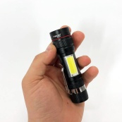 Ліхтар тактичний Bailong BL-520 T6 світлодіодний на акумуляторі, кишеньковий міні ліхтар, ручний потужний. Зображення №4