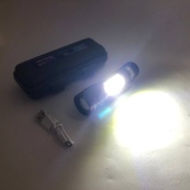 Ліхтар тактичний Bailong BL-520 T6 світлодіодний на акумуляторі, кишеньковий міні ліхтар, ручний потужний. Зображення №7